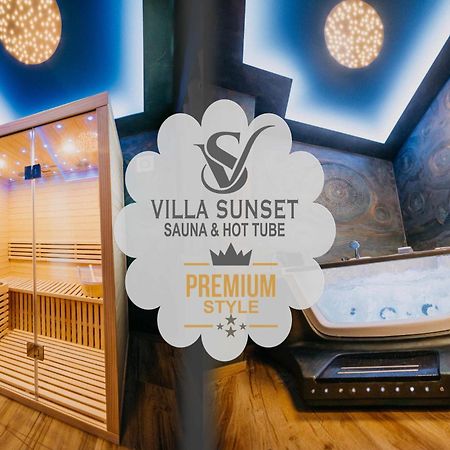Villa Sunset Pool & Spa Apartments Zgornje Skofije Zewnętrze zdjęcie