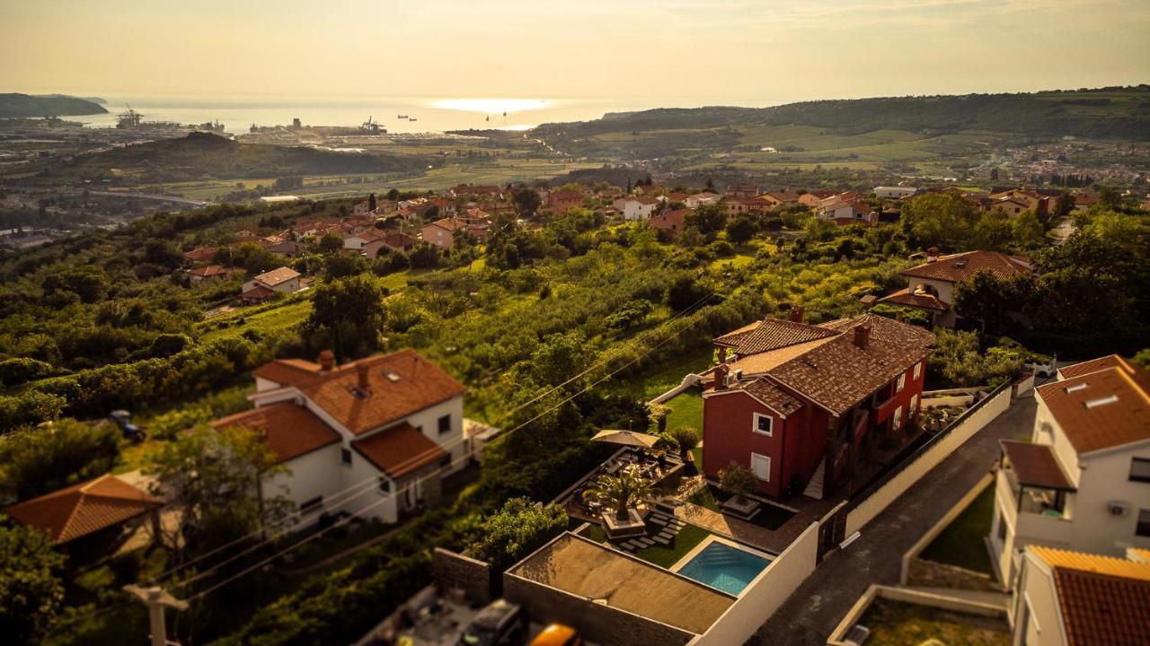 Villa Sunset Pool & Spa Apartments Zgornje Skofije Zewnętrze zdjęcie