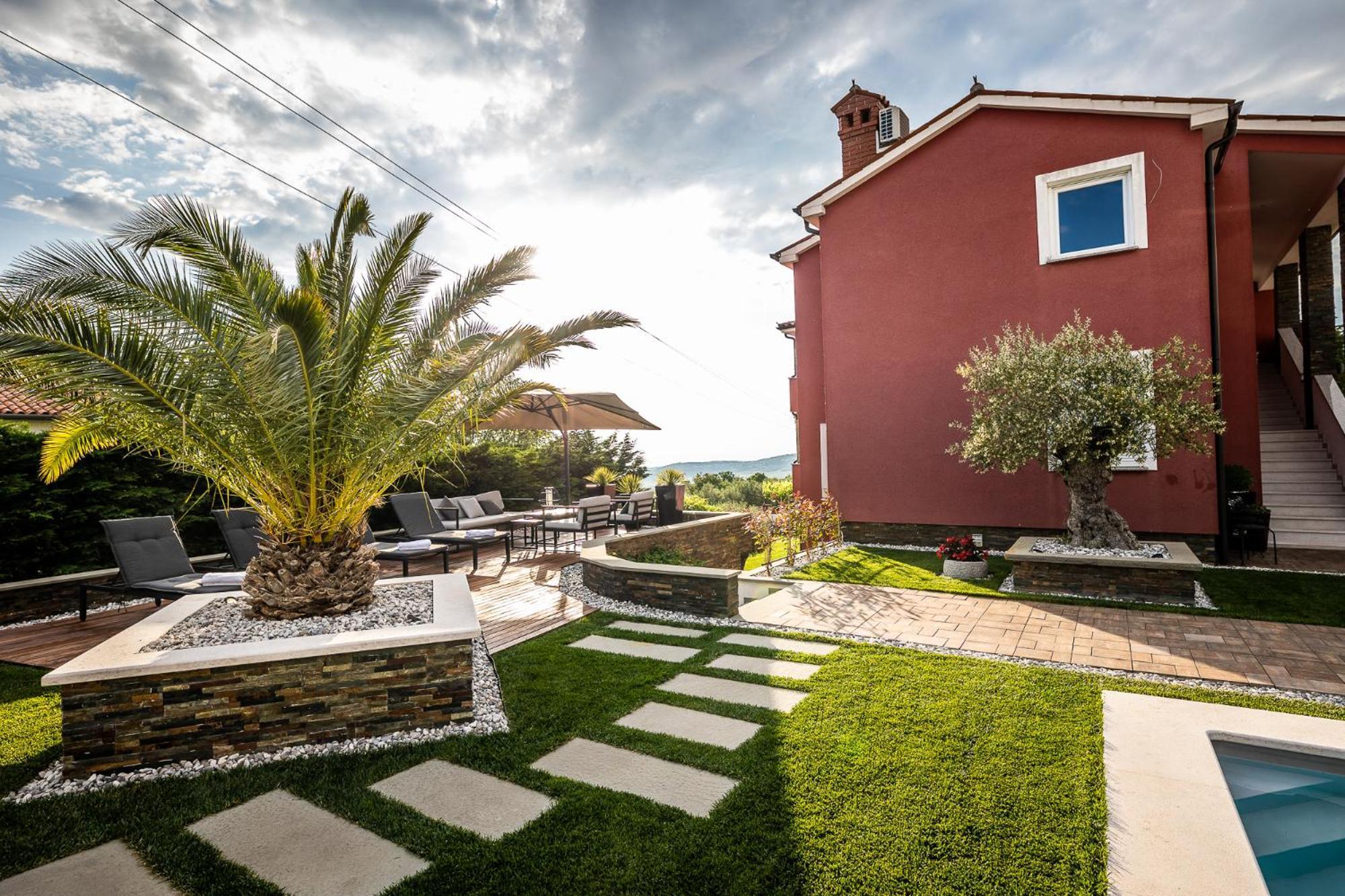 Villa Sunset Pool & Spa Apartments Zgornje Skofije Pokój zdjęcie